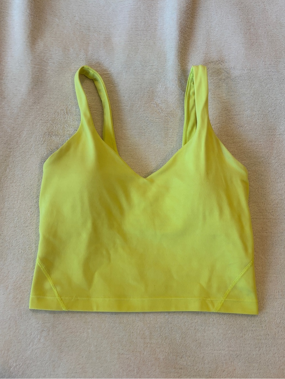 Neon Yellow Lululemon Align Tank